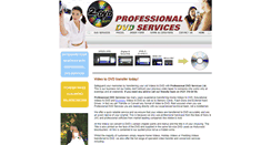 Desktop Screenshot of professionaldvdservices.co.uk