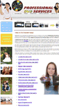Mobile Screenshot of professionaldvdservices.co.uk